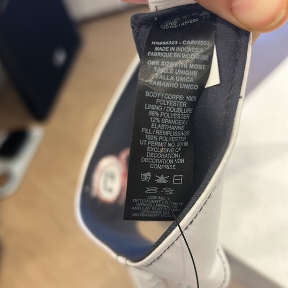 Adult unisex Golf Visor - Picture 4 of 4